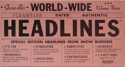 World-Wide Headlines: Volume Three – ShowBiz