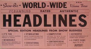 World-Wide Headlines: Volume Three – ShowBiz
