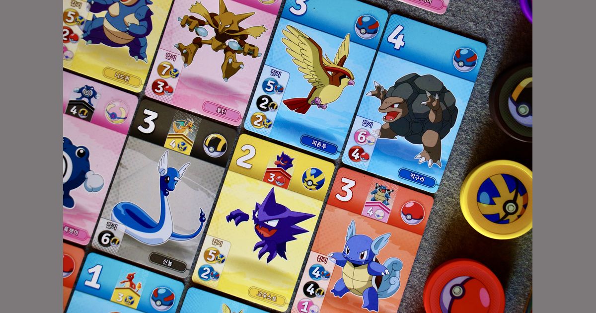 스플렌더: Pokémon (Splendor: Pokémon) | Image | BoardGameGeek
