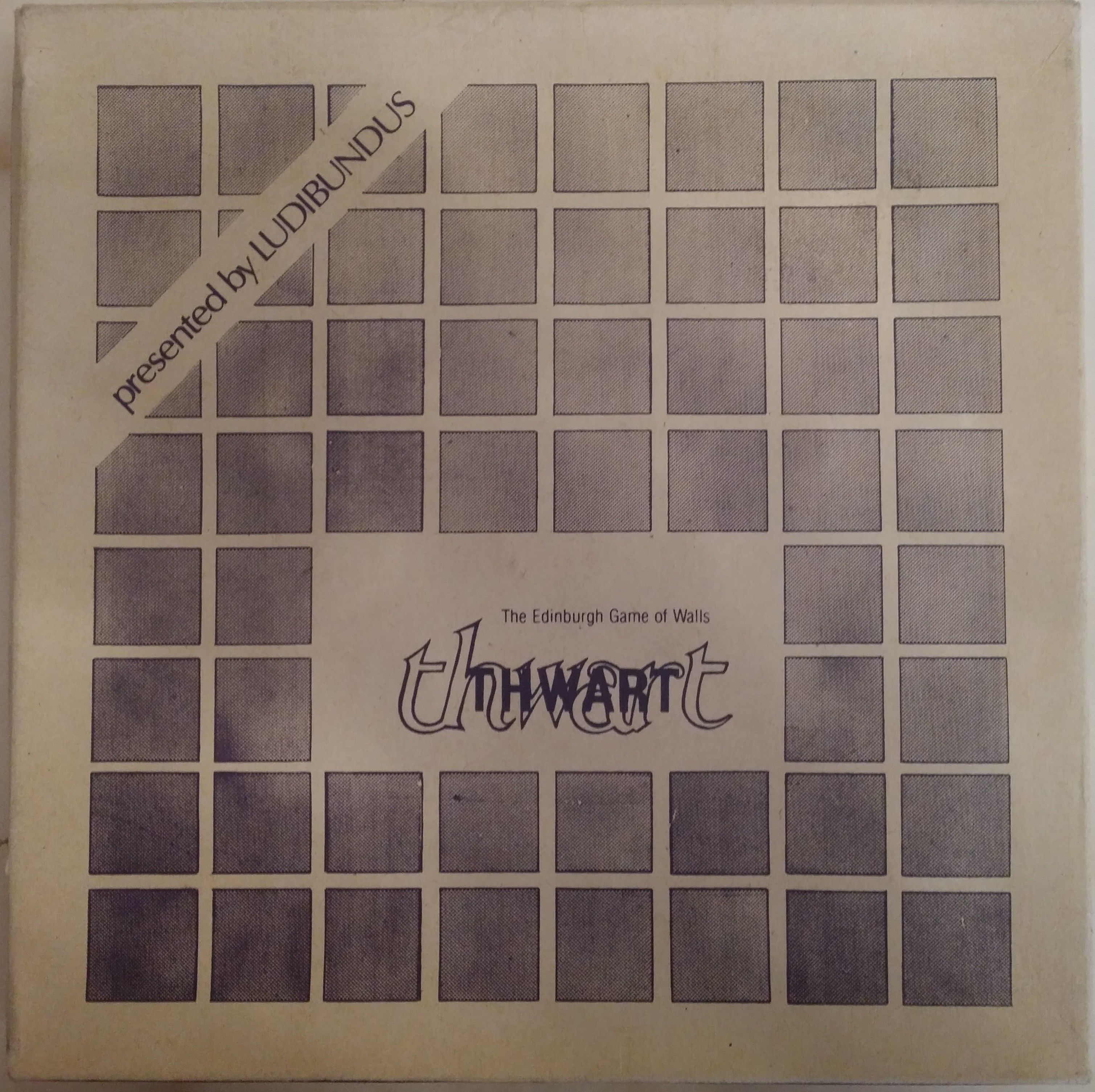 Thwart: The Edinburgh Game of Walls