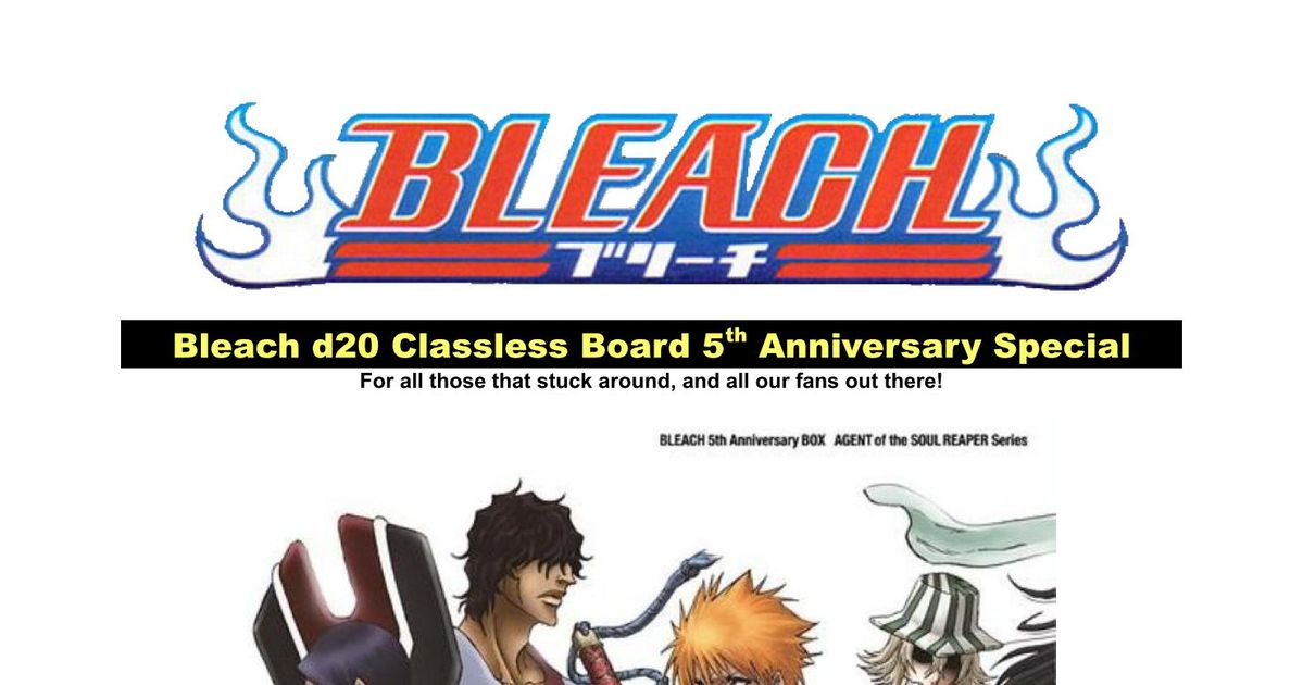 TV Animation BLEACH 5th Anniversary BOX… TV Animation BLEACH 5th Anniversary BOX【完全生産限定盤】・BLEACH