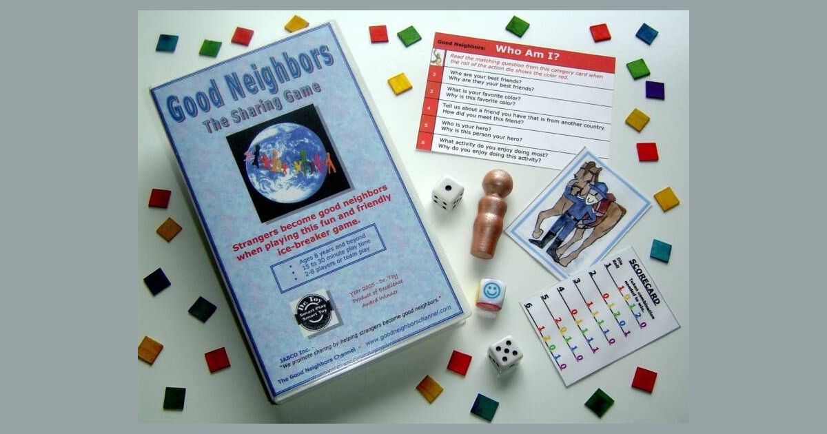 Good Neighbors The Sharing Game Board Game BoardGameGeek