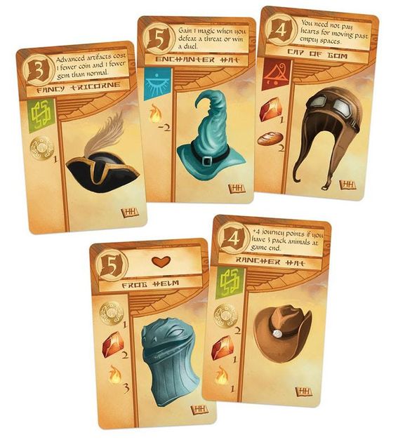 Near And Far Handy Headwear Promo Pack Board Game Boardgamegeek