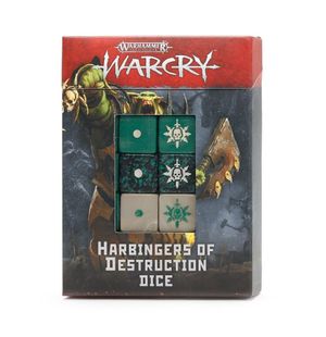 Warhammer Age of Sigmar: Warcry – Harbingers of Destruction Dice Set