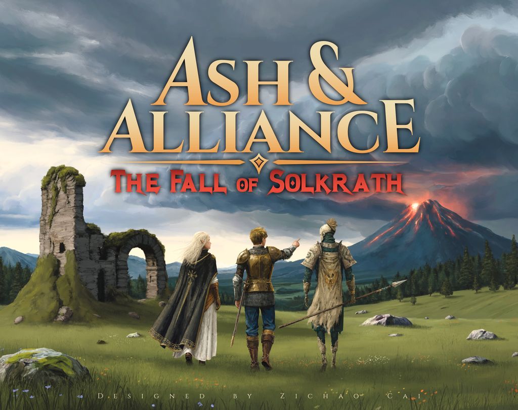 Illustration 1 de Ash & Alliance: The Fall of Solkrath, A Fantasy Board Game