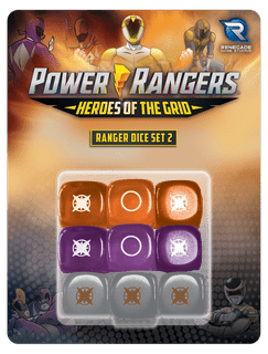 Power Rangers: Heroes of the Grid – Ranger Dice Set #2