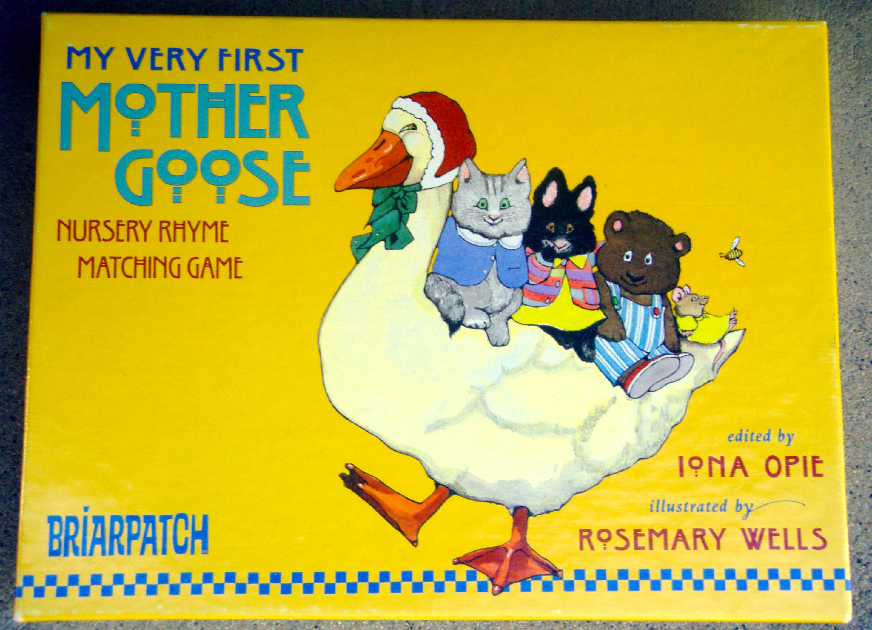 Mother Goose Matching Game cover art