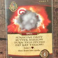 Harry Potter: Hogwarts Battle – Spell: Sunshine Daisy, Butter Mellow, Turn This Stupid Fat Rat Yellow!