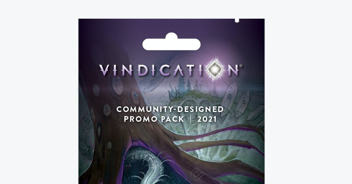 Vindication Community Promo Pack 2 Board Game BoardGameGeek