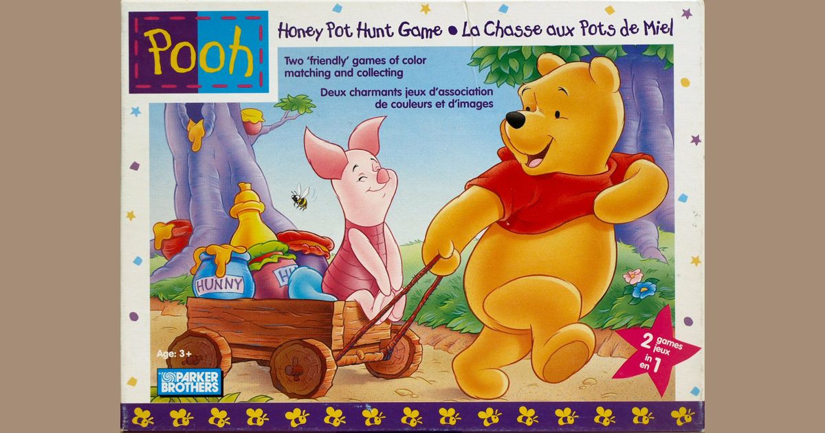 Pooh Honey Pot Hunt Game Board Game BoardGameGeek