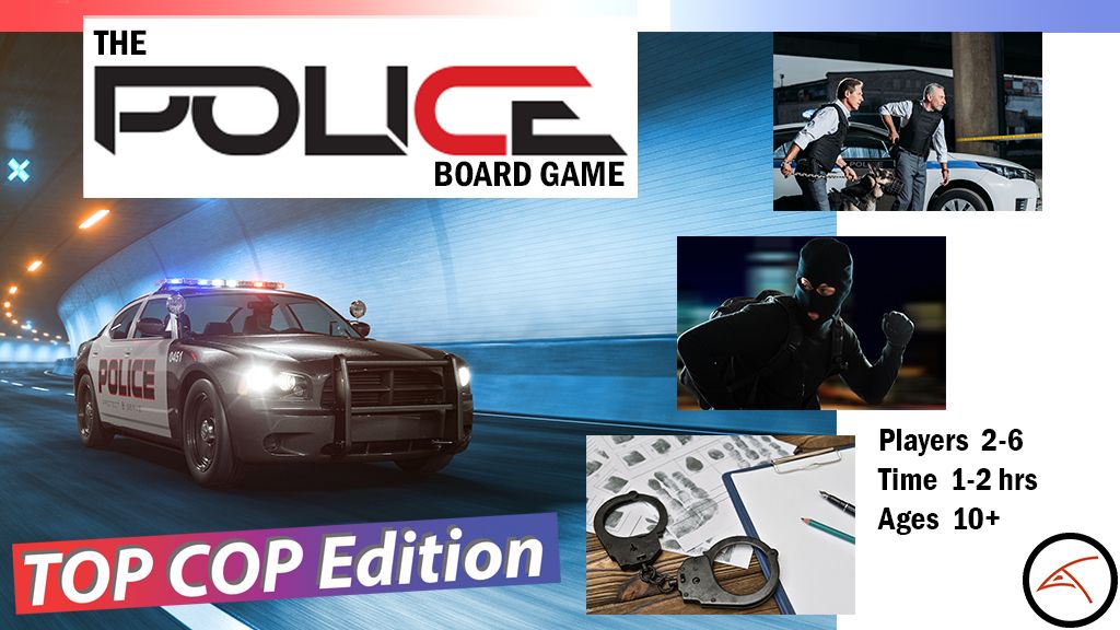 The Police Board Game: TOP COP cover