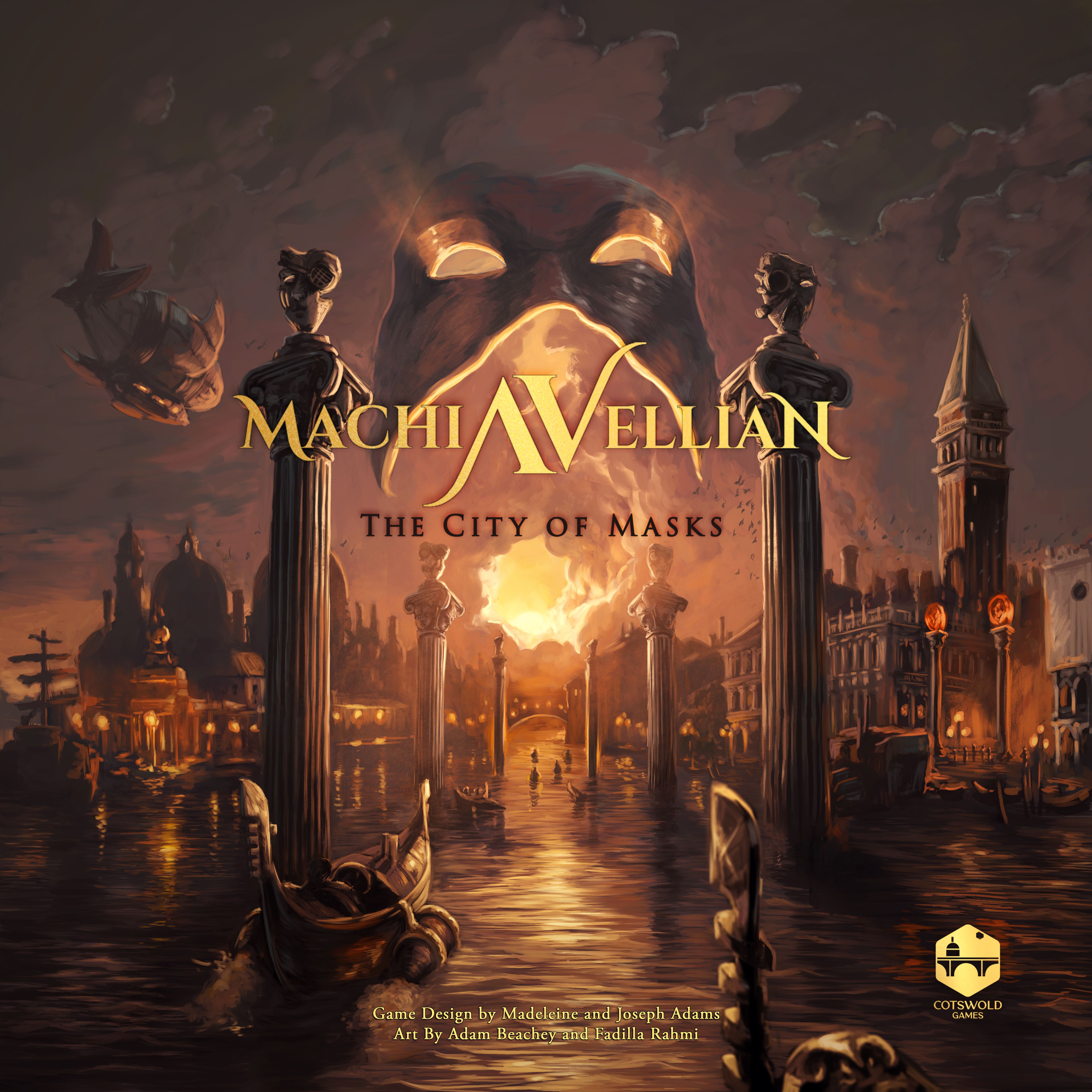 Cover art for Machiavellian: The City of Masks