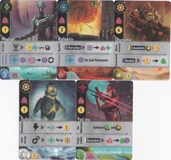 Age of Galaxy: Kickstarter Promo Faction cards