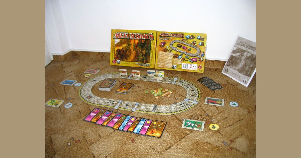 Arena Maximus Board Game - Fantasy Chariot Racing With Traps, Spells & Strategy, Fast-Paced Family Game - View #9