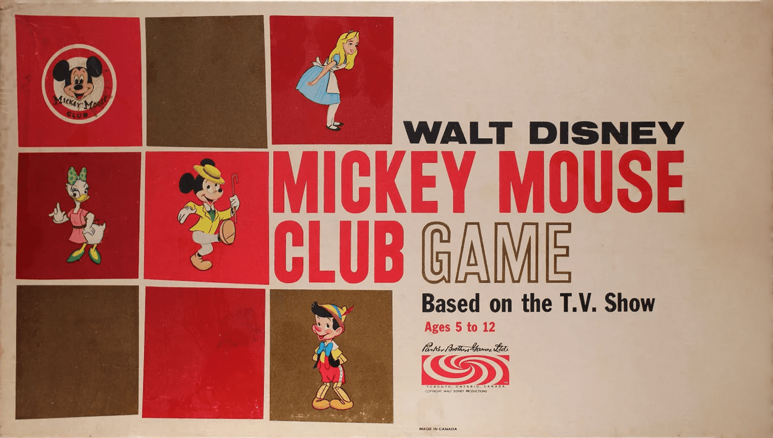 Mickey Mouse Club Game cover art