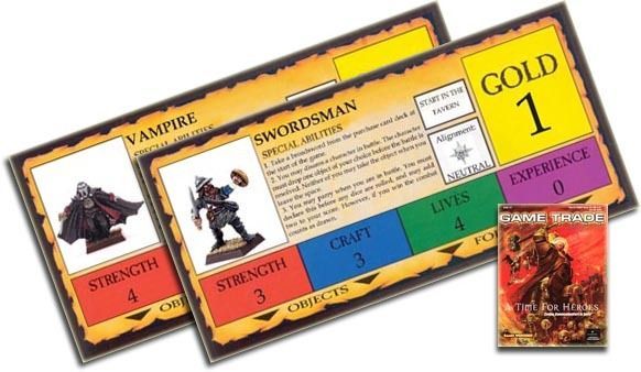 Talisman (Third Edition): Game Trade Magazine #37 Characters