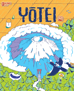 Yotei gioco da tavolo town builder Hokkaido per 2-4 giocatori - copertina ufficiale Mighty Boards
