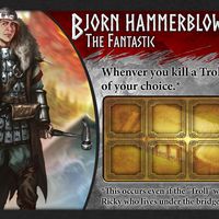 Champions of Midgard: Bjorn Hammerblow the Fantastic promo