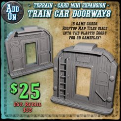 Shadows of Brimstone: The Impossible Hell Train – Train Car Doorways