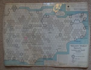 Railway Rivals Map K: London and South Eastern