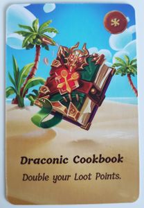 The Last Bottle of Rum: Draconic Cookbook Promo Card