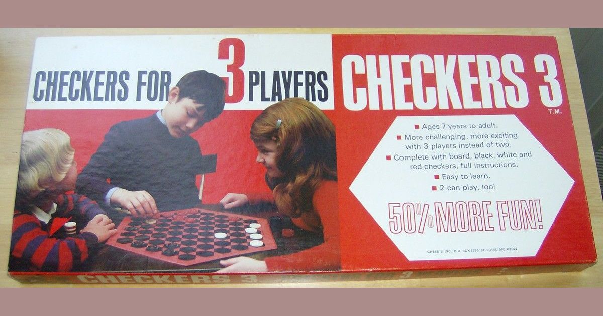 Checkers 3 Board Game Boardgamegeek