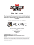 RPG Item: CCC-PDXAGE-02-01: The Dark Hunt