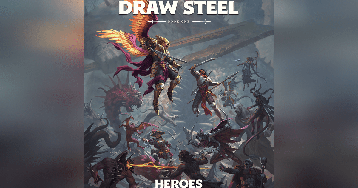 Draw Steel Book One: Heroes | RPG Item | BoardGameGeek