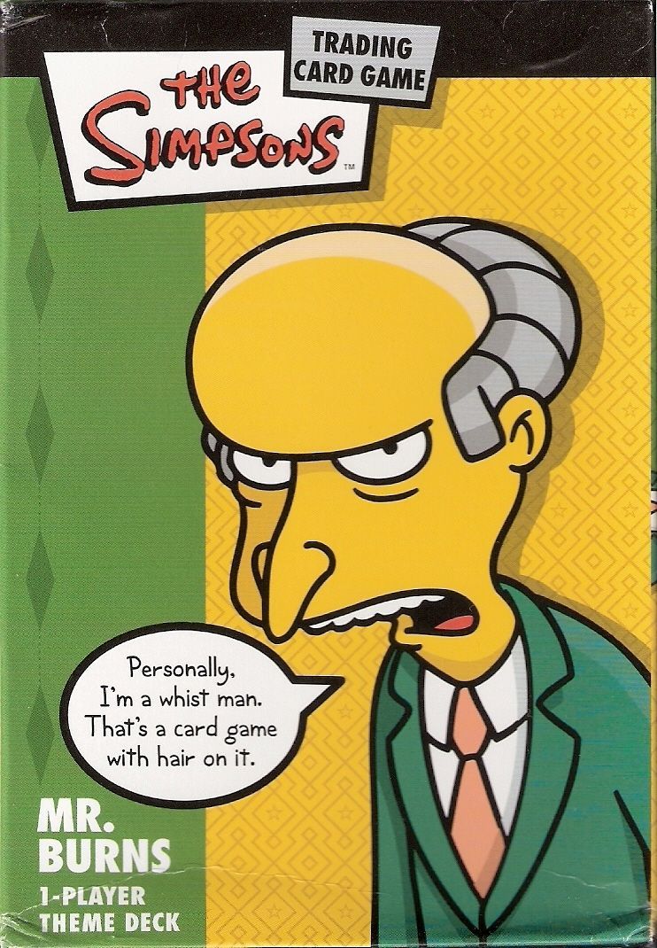 Simpsons Trading Card Game