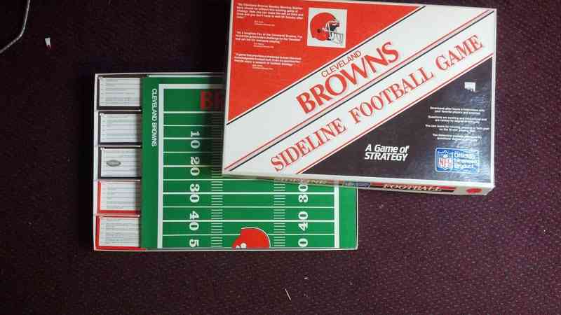 Cleveland Browns Sideline Football Game