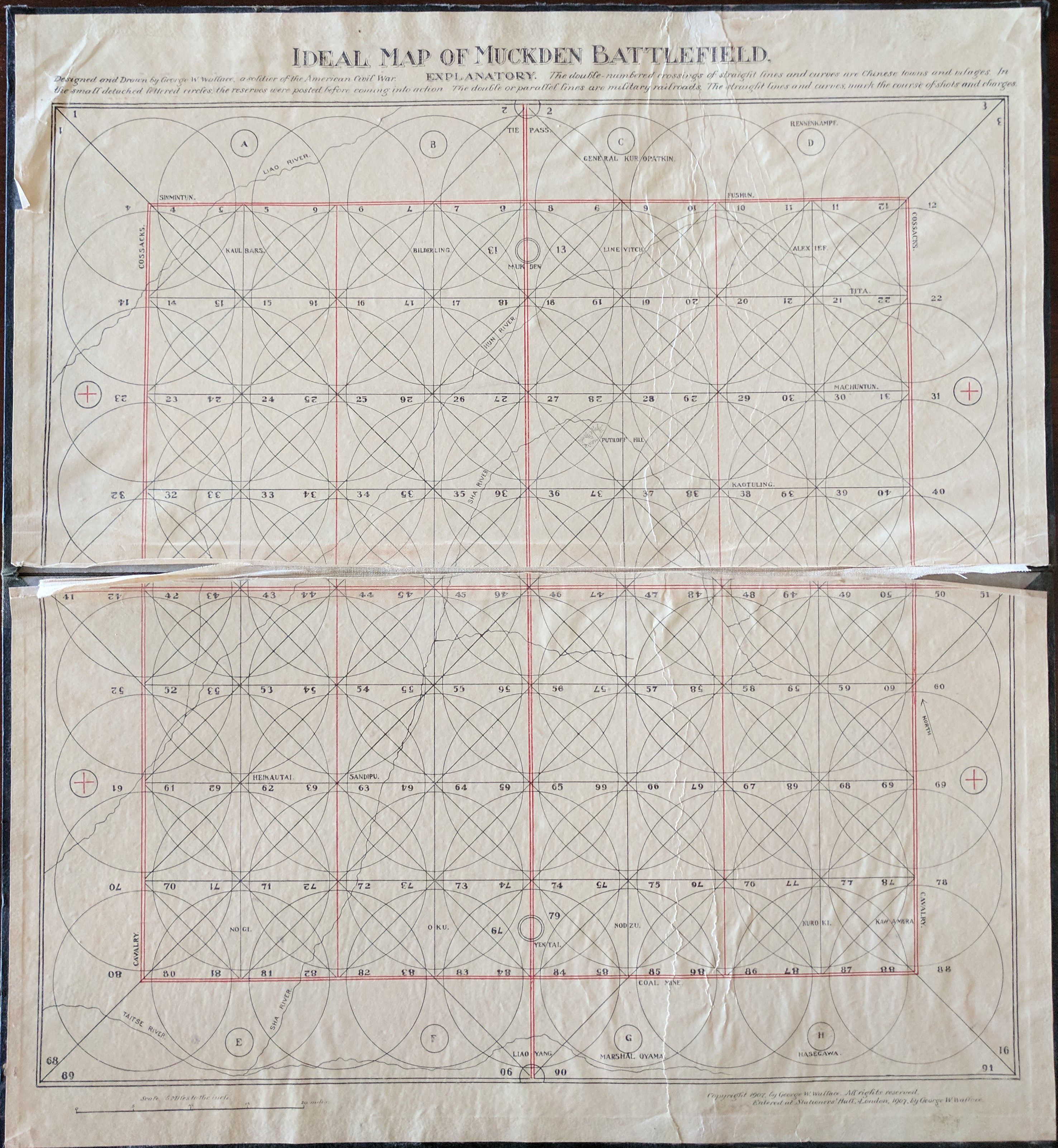 Ideal Map of Muckden Battlefield