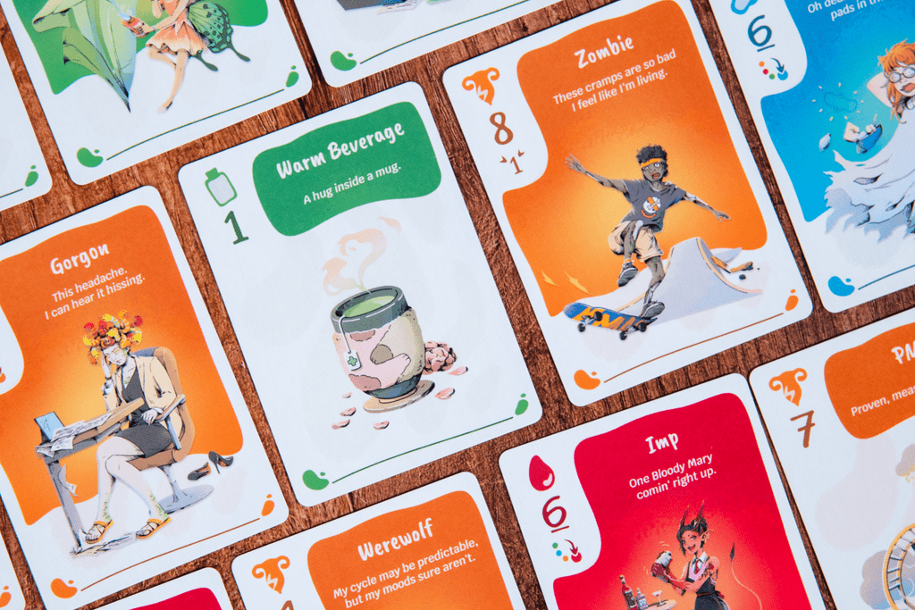 Illustration 1 de Period Party: A Chaotic Trick-Taking Game