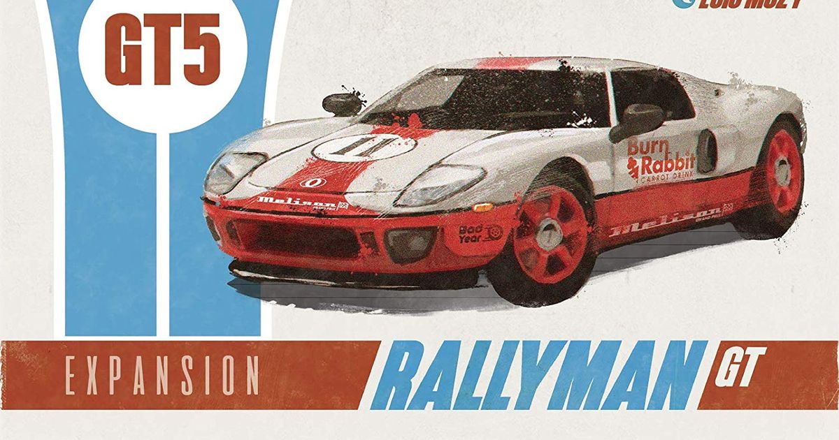 Expansão Rallyman GT: GT5 Jogo de Tabuleiro