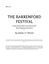 RPG Item: BIS1-09: The Barrenford Festival