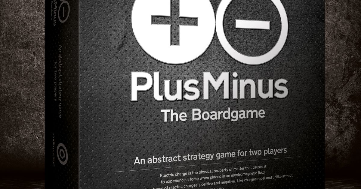 PlusMinus: The Boardgame | Board Game | BoardGameGeek