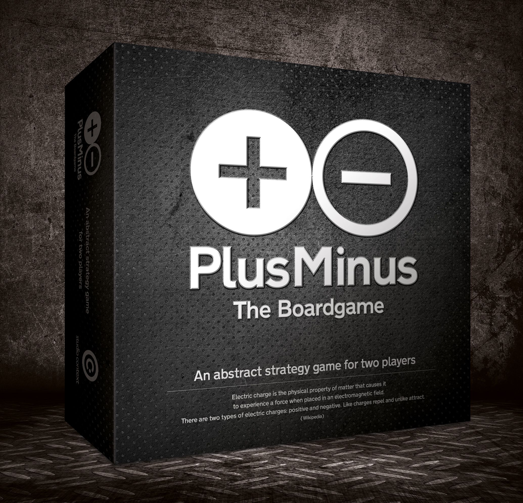 PlusMinus: The Boardgame cover art