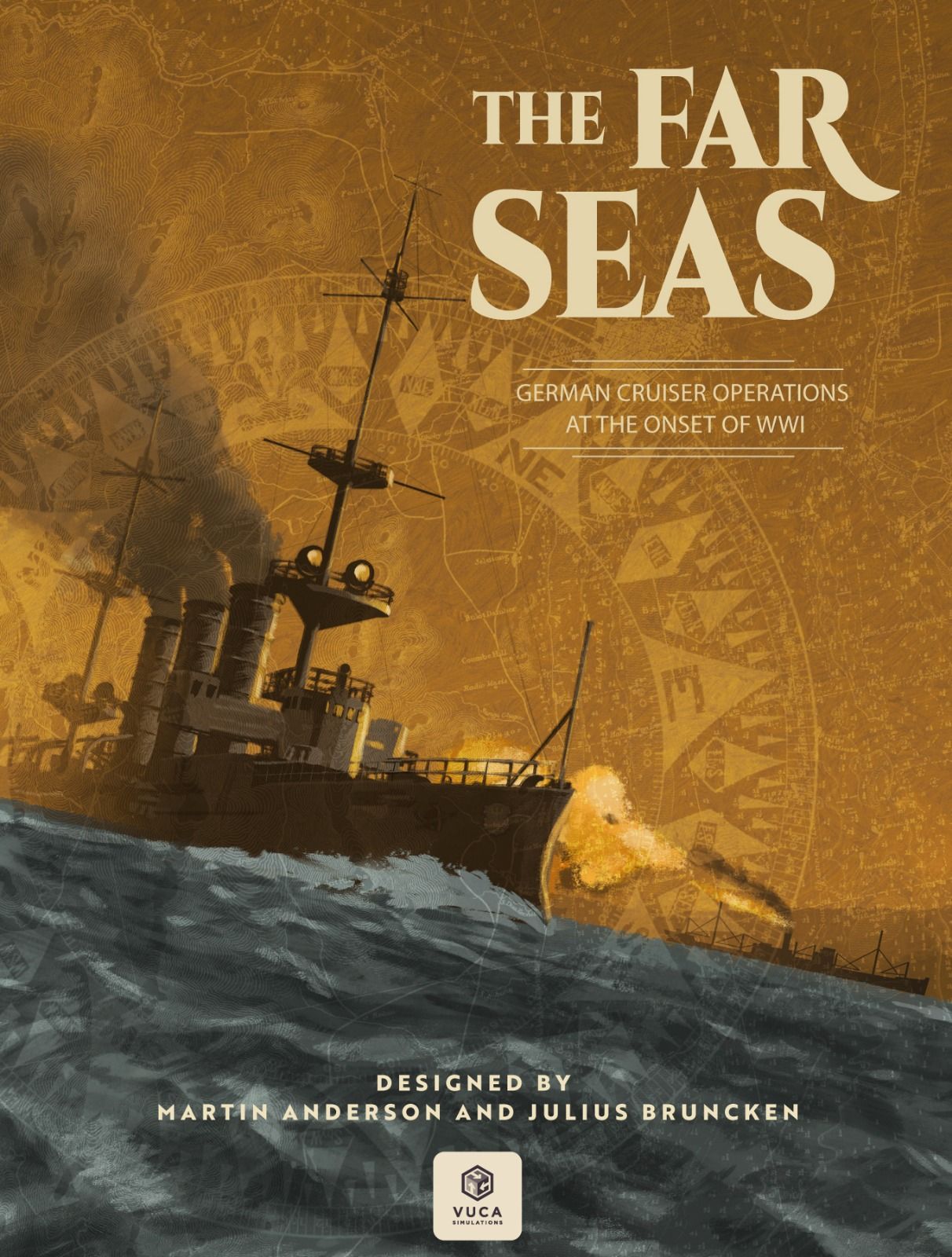 Cover art for The Far Seas: German Cruiser Operations at the Onset of World War I