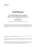 RPG Item: PAL5-07: Troll Winter