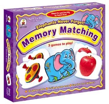 Elephants Never Forget: Memory Matching cover