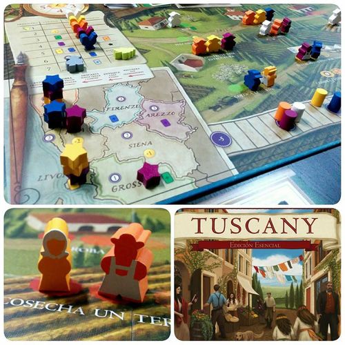 Board Game: Viticulture: Tuscany Essential Edition