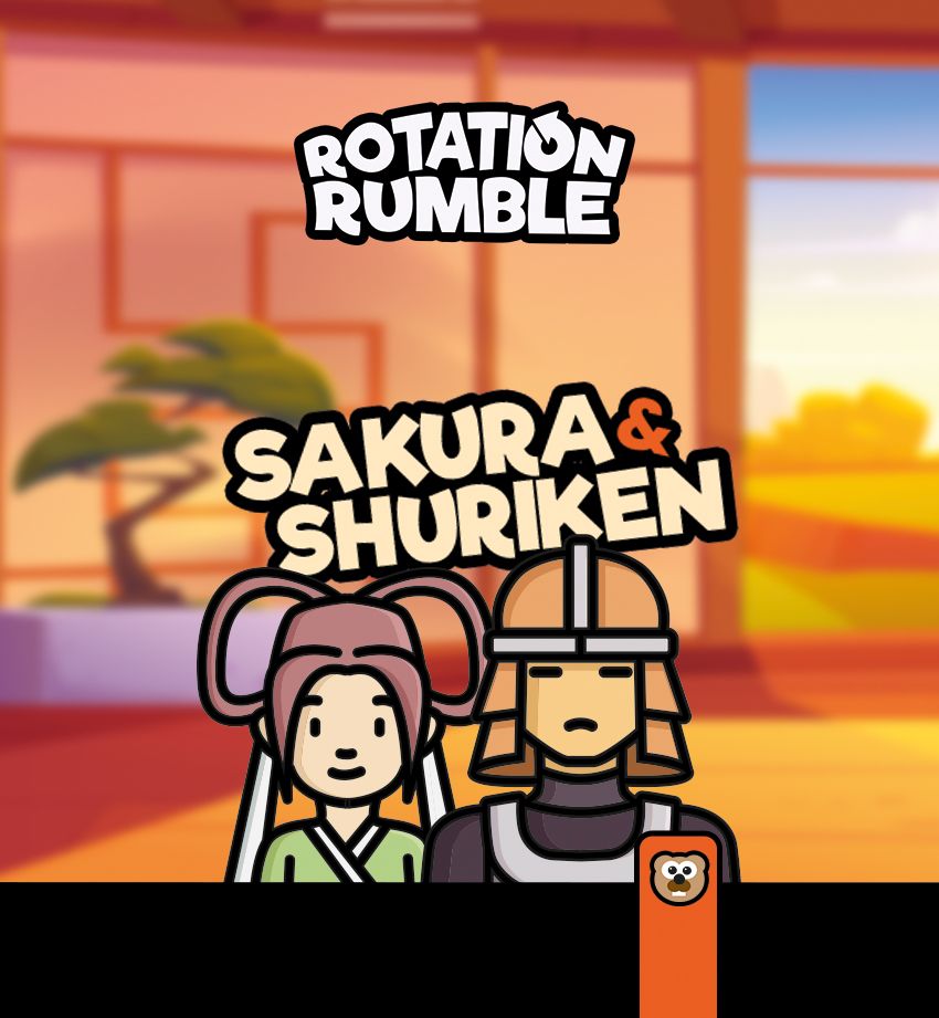 Cover art for Rotation Rumble: Sakura & Shuriken