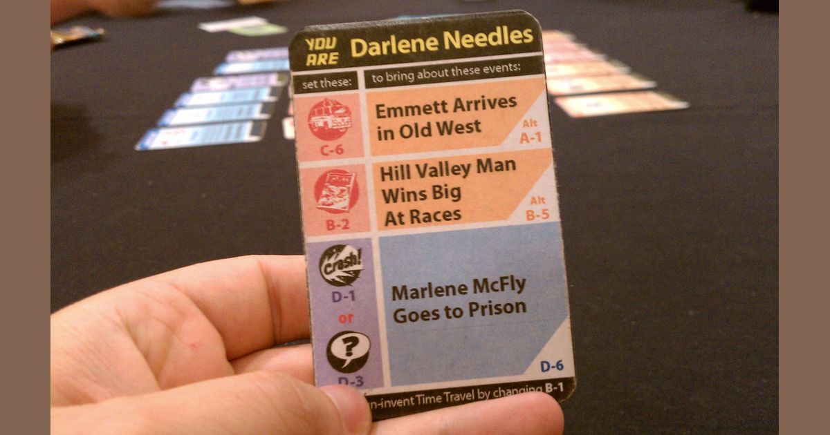 back to the future card game rules
