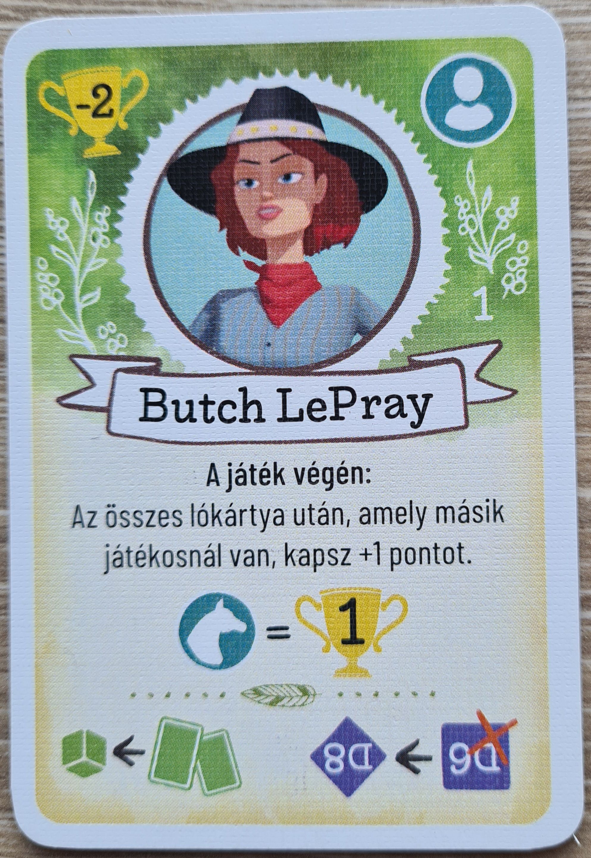 Szilaj: A titkos küldetés – Butch LePray