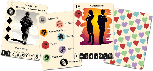 Board Game: Games Cards