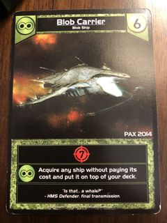 Star Realms: Blob Carrier Alternate Art Promo Card
