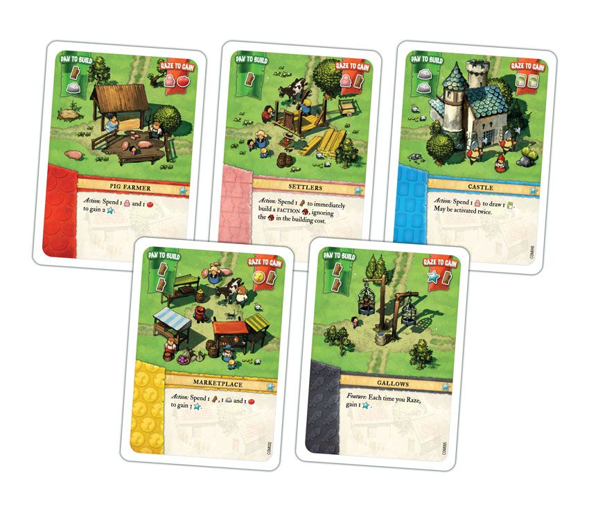 Card Design Examples by BGG Rank