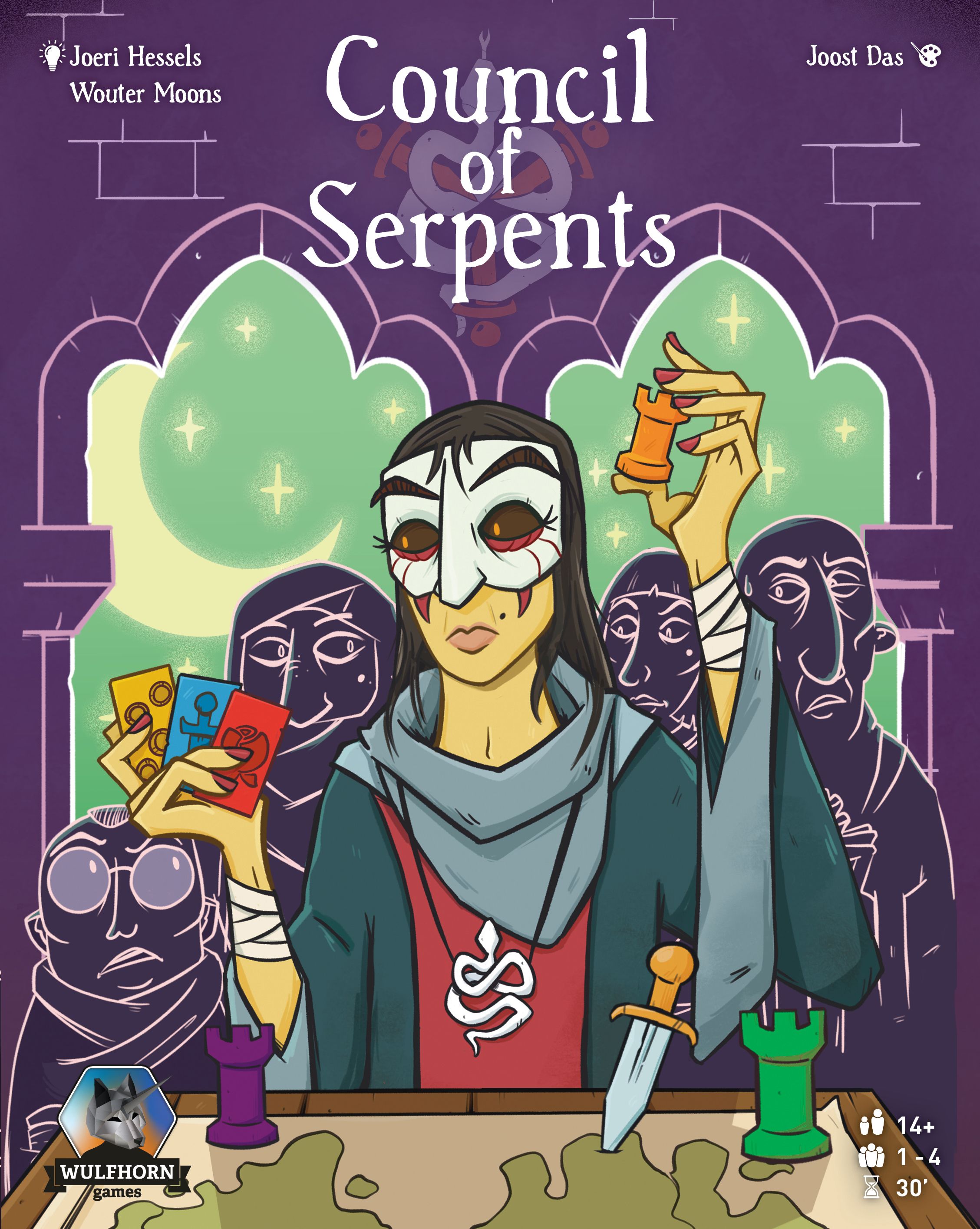 Cover art for Council of Serpents