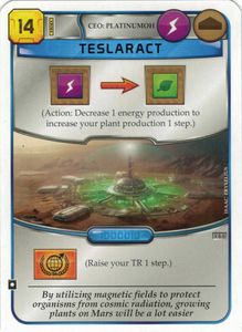 Terraforming Mars: Teslaract Promo Card