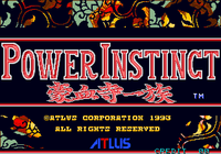Video Game: Power Instinct