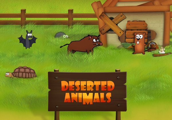 Deserted Animals box art